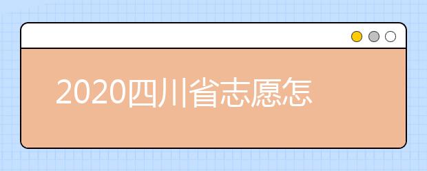 2020廣東省志愿怎么填？廣東省高考志愿能填幾個(gè)？