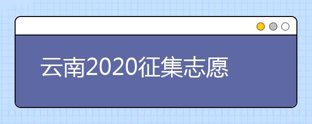 云南2020征集志愿填報時間是什么？有什么填報要求？